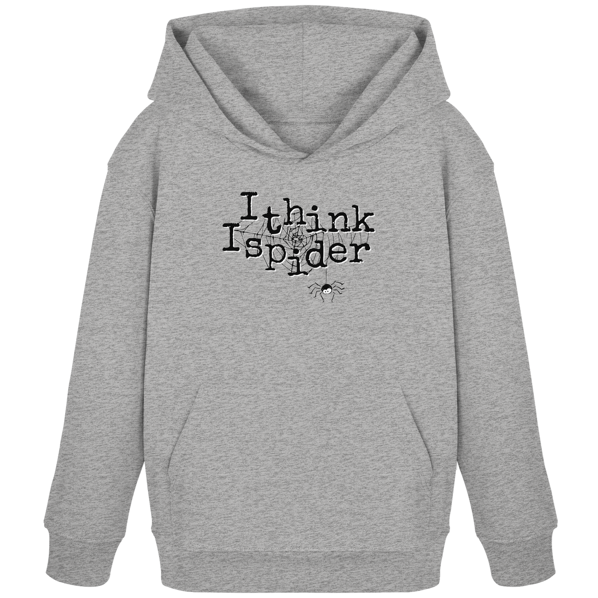 I think I spider - Spinne - Kids Organic Hoodie