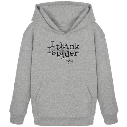 I think I spider - Spinne - Kids Organic Hoodie