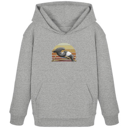 Lässiger Retro Sundown Tapir - Kids Organic Hoodie