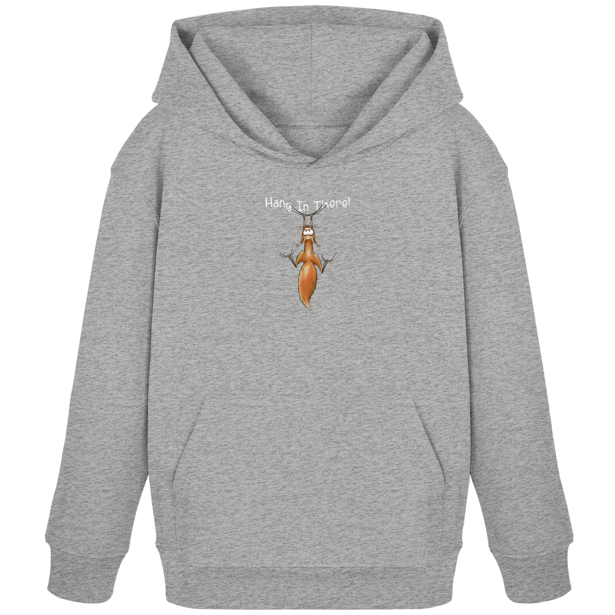 Hang In There | Lässiges Eichhörnchen - Kids Organic Hoodie