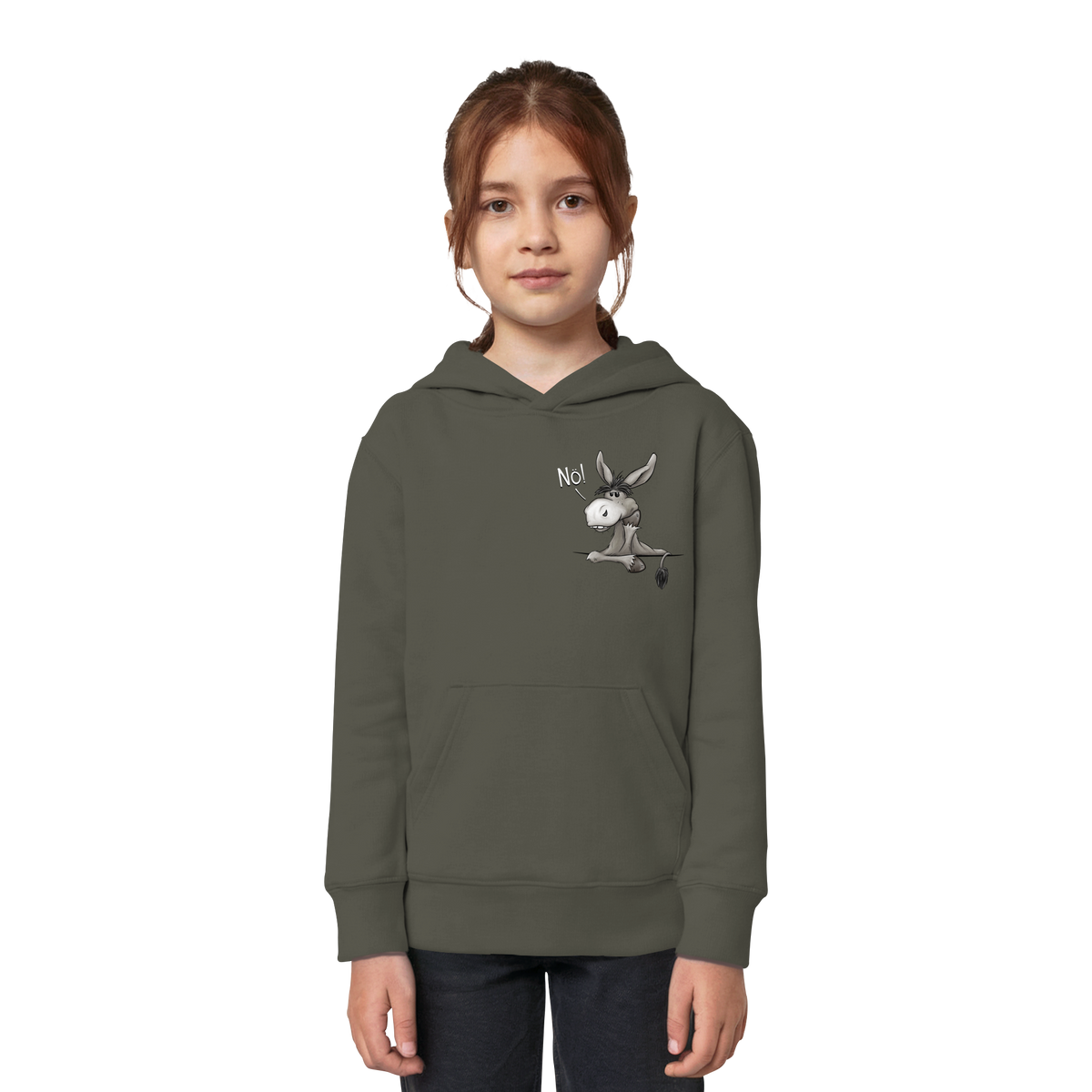 Nö! Störrischer Esel - Kids Organic Hoodie