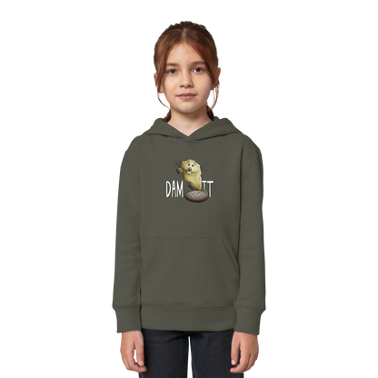 Dam It Verdammt Lustiger Biber - Kids Organic Hoodie