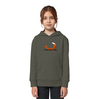 Lässiger cooler Fuchs | Mr. Fox, der Schleicher - Kids Organic Hoodie