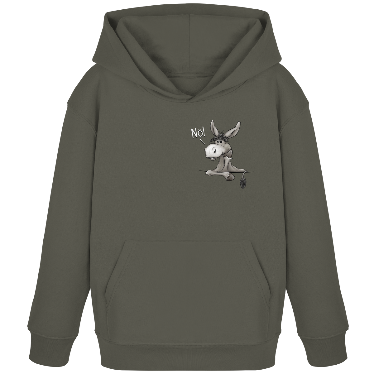 Nö! Störrischer Esel - Kids Organic Hoodie