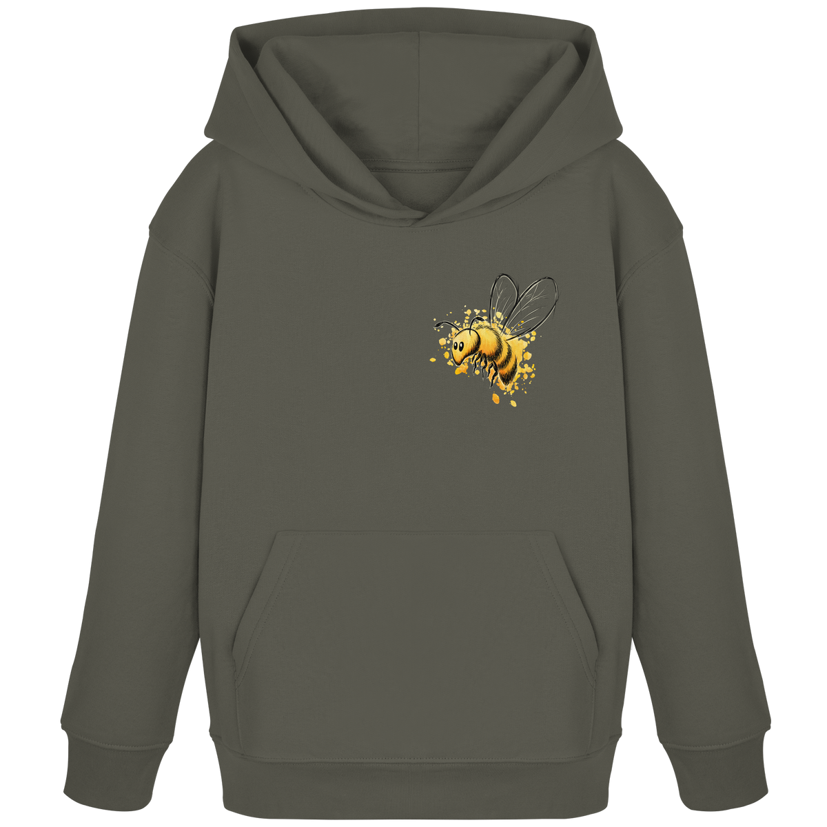 Lässige kleine Honig-Biene - Kids Organic Hoodie