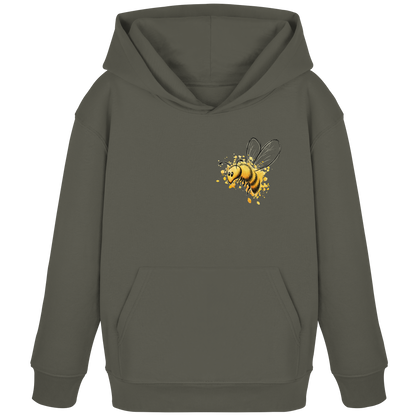 Lässige kleine Honig-Biene - Kids Organic Hoodie