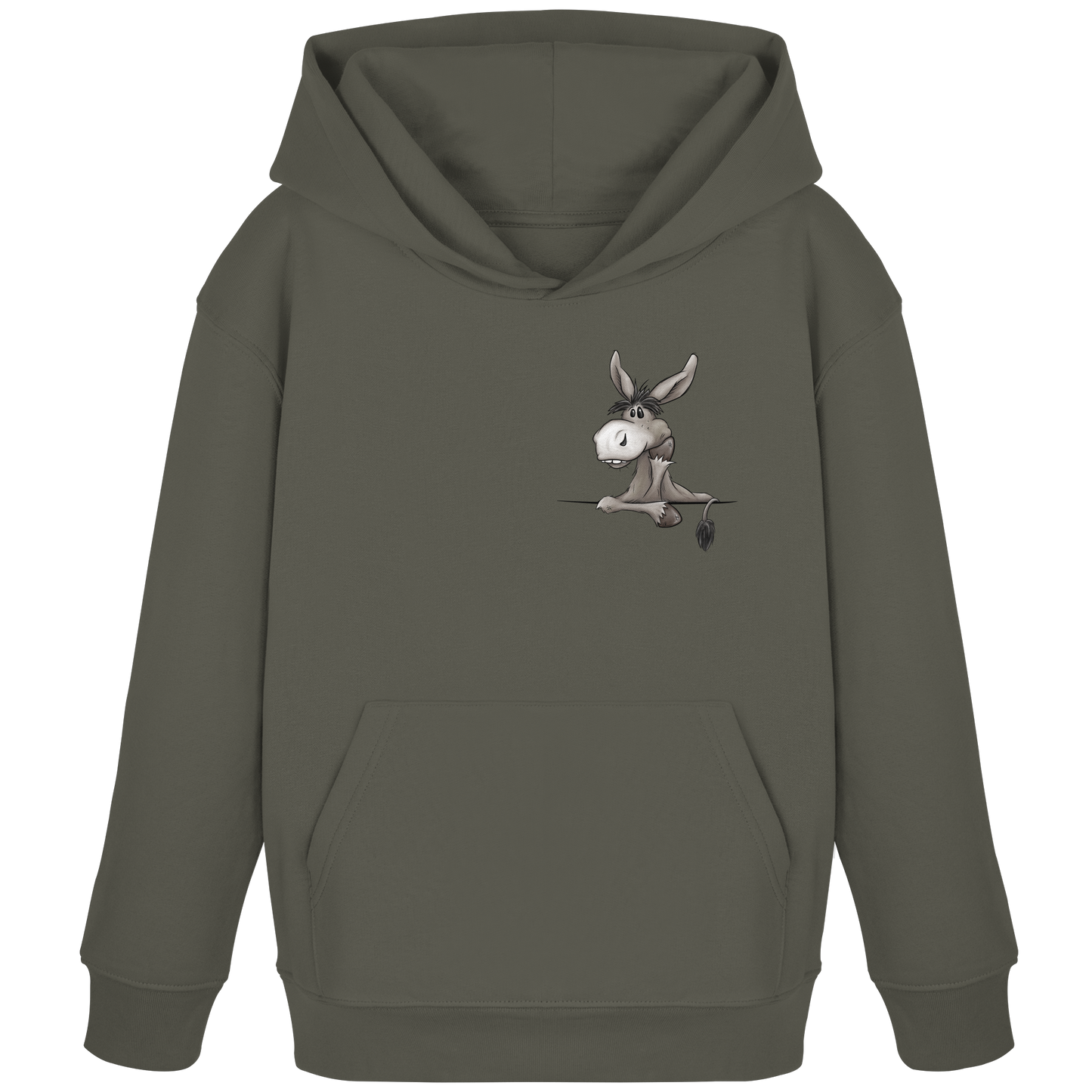Lustiger lässiger Esel - Kids Organic Hoodie