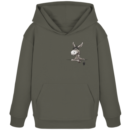 Lustiger lässiger Esel - Kids Organic Hoodie