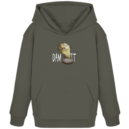 Dam It Verdammt Lustiger Biber - Kids Organic Hoodie