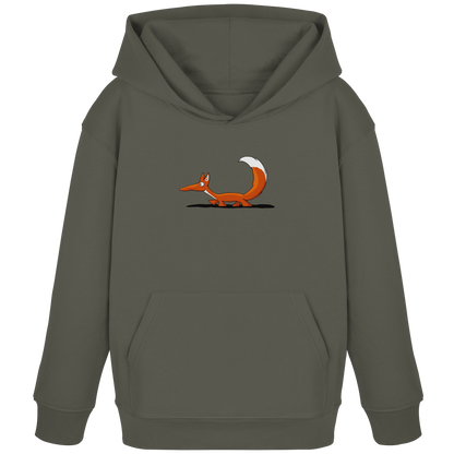 Lässiger cooler Fuchs | Mr. Fox, der Schleicher - Kids Organic Hoodie