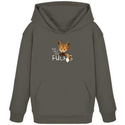 Bin halt ein Fuchs - Kids Organic Hoodie
