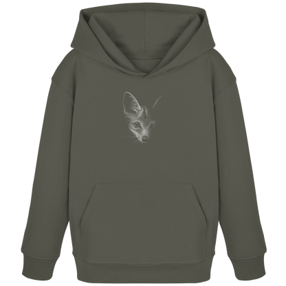 Fuchs Kritzelkunst Illustration - Kids Organic Hoodie
