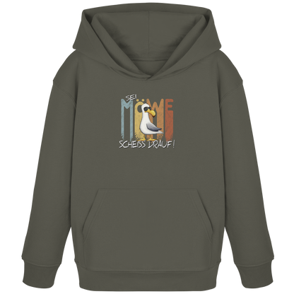 Sei Möwe Scheiß Drauf  - Kids Organic Hoodie