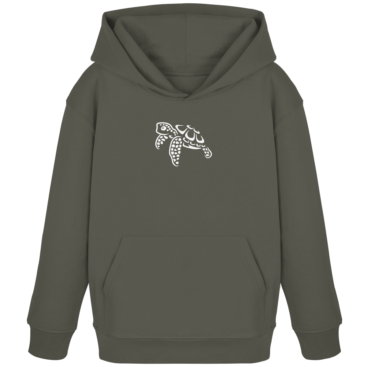 schwimmende Meeres-Schildkröte - Kids Organic Hoodie