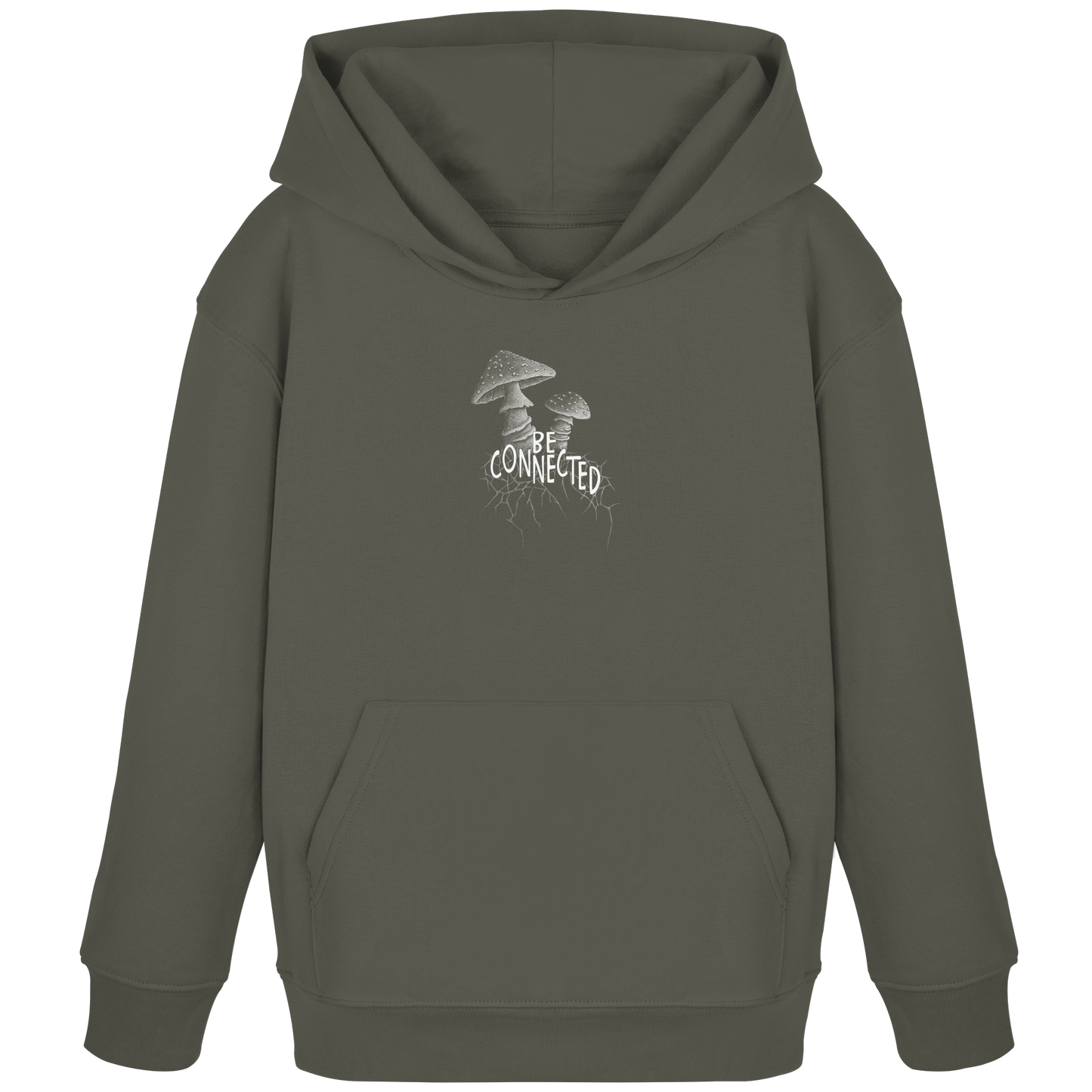 Be Connected Panther-Pilz - Kids Organic Hoodie