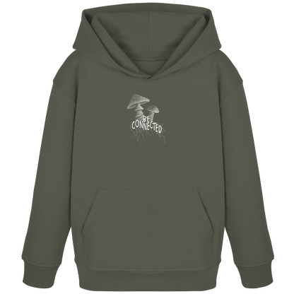 Be Connected Panther-Pilz - Kids Organic Hoodie
