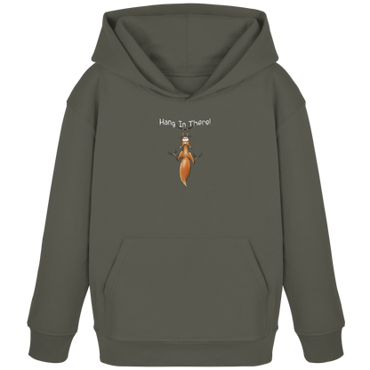 Hang In There | Lässiges Eichhörnchen - Kids Organic Hoodie
