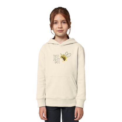 Just Bee, kleine Honig-Biene - Kids Organic Hoodie
