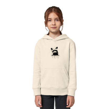 Funky Street Art Waschbär - Kids Organic Hoodie