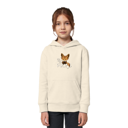 Bin halt ein Fuchs - Kids Organic Hoodie