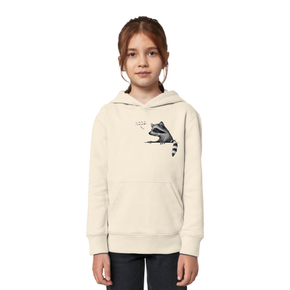 Nope! Frecher verwegener Waschbär - Kids Organic Hoodie