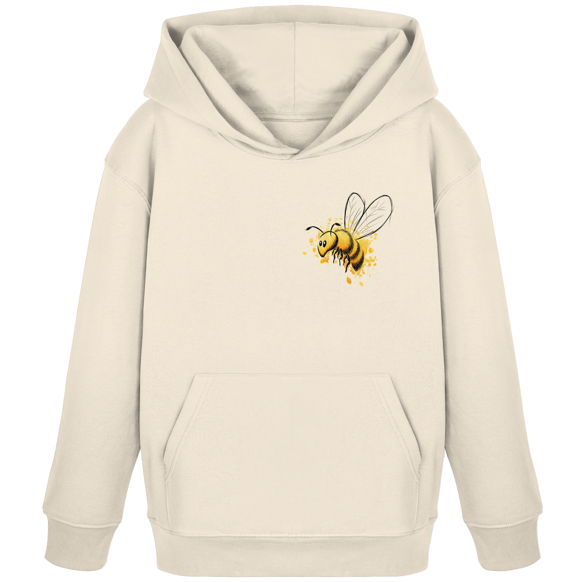 Lässige kleine Honig-Biene - Kids Organic Hoodie