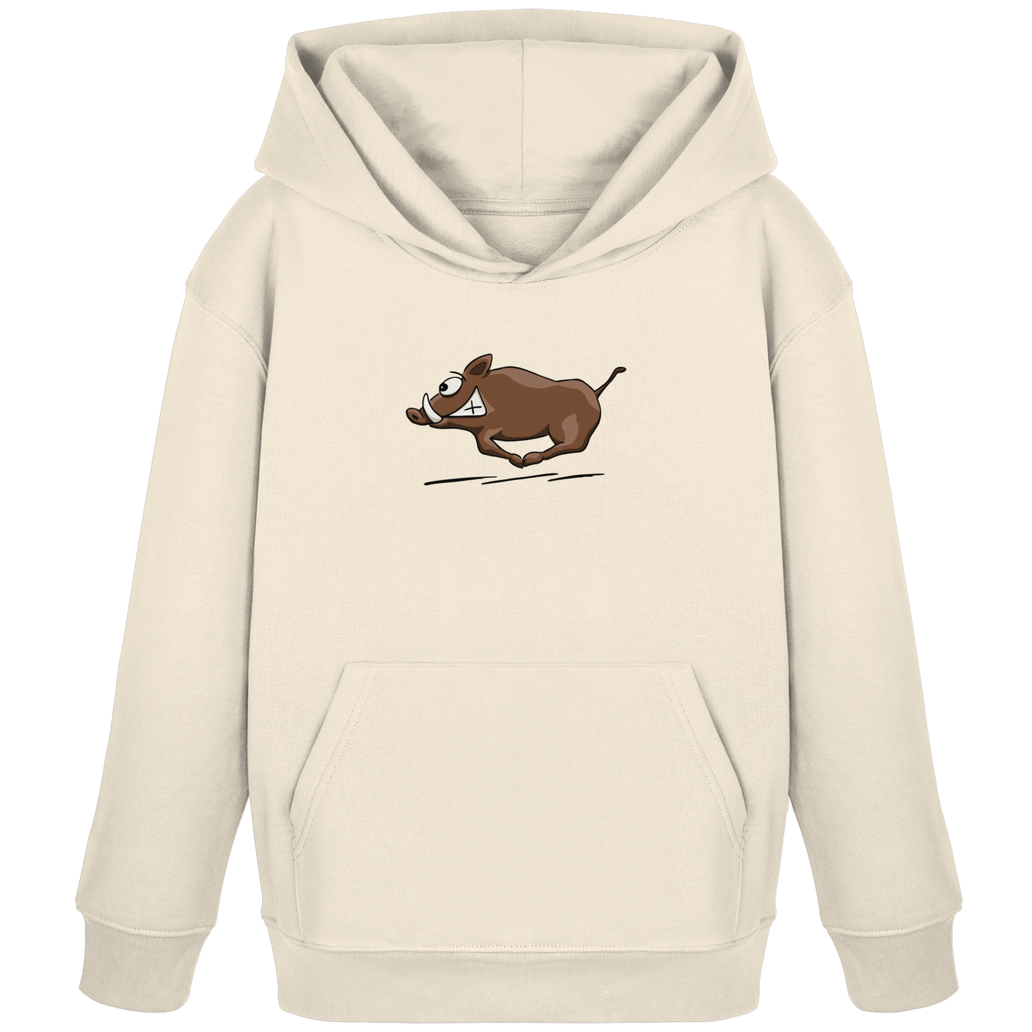 sauwildes Wildschwein | Wildsau  - Kids Organic Hoodie