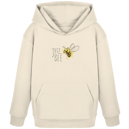 Just Bee, kleine Honig-Biene - Kids Organic Hoodie