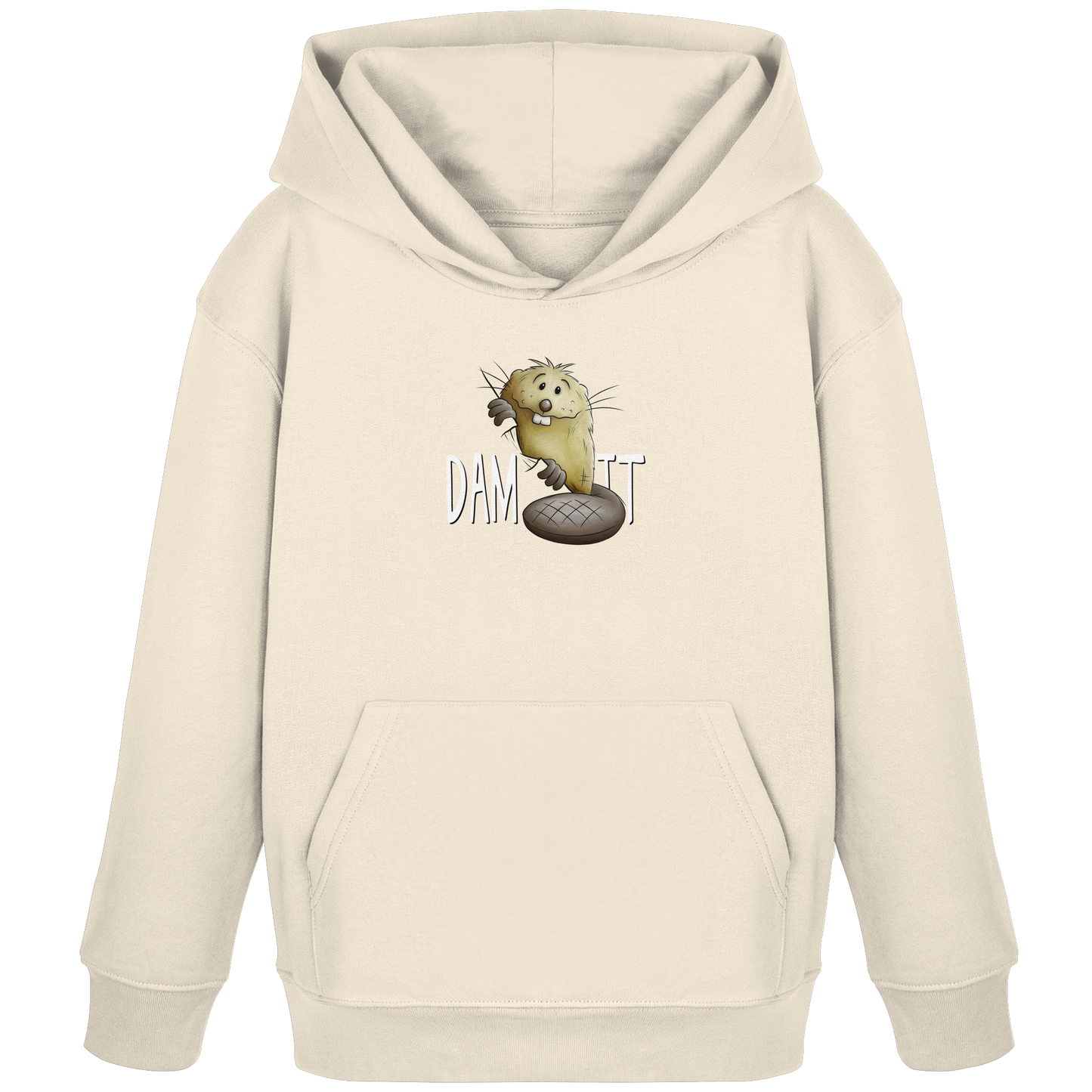 Dam It Verdammt Lustiger Biber - Kids Organic Hoodie