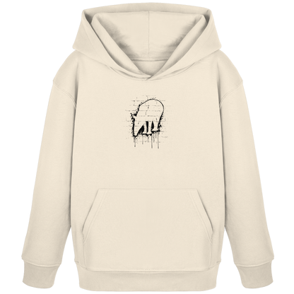 Urban Street Art Tapir Silhouette - Kids Organic Hoodie