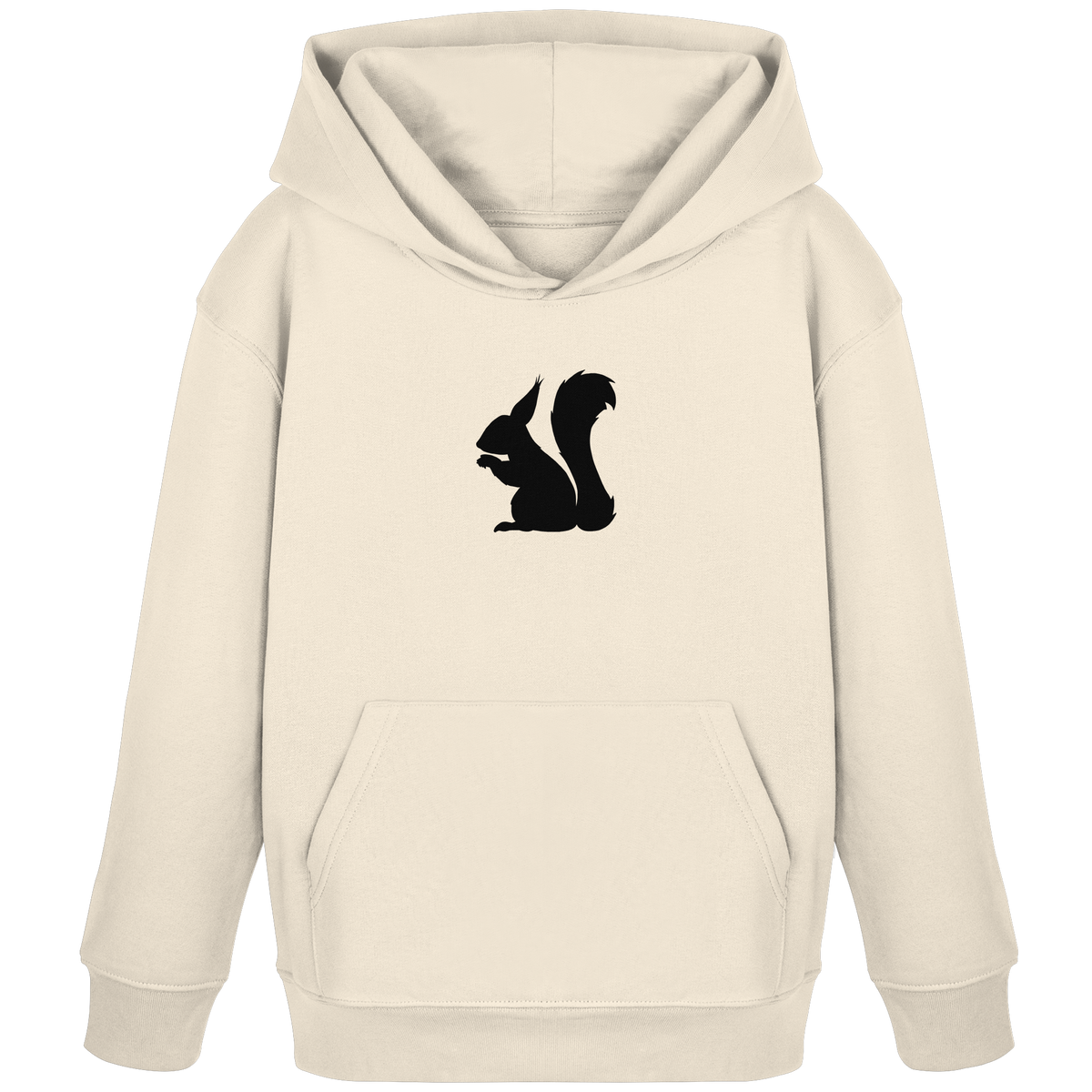 Eichhörnchen Silhouette - Kids Organic Hoodie