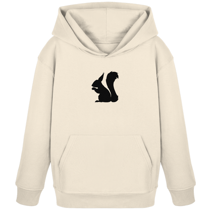 Eichhörnchen Silhouette - Kids Organic Hoodie