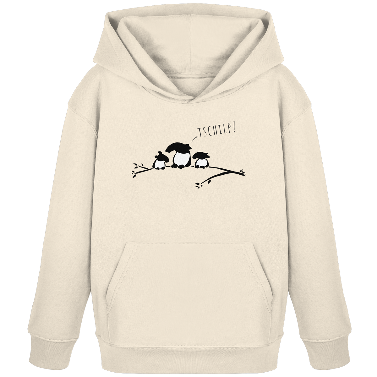 Drei kleine Tapir-Vögel - Kids Organic Hoodie