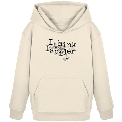 I think I spider - Spinne - Kids Organic Hoodie