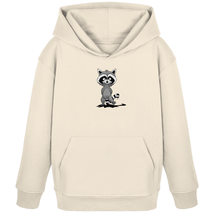 Frecher kleiner Waschbär - Kids Organic Hoodie