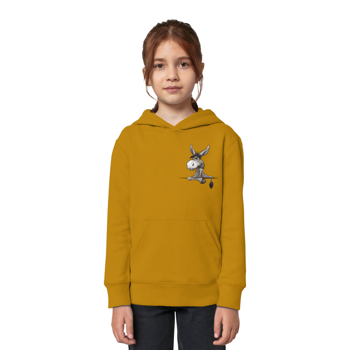 Lustiger lässiger Esel - Kids Organic Hoodie
