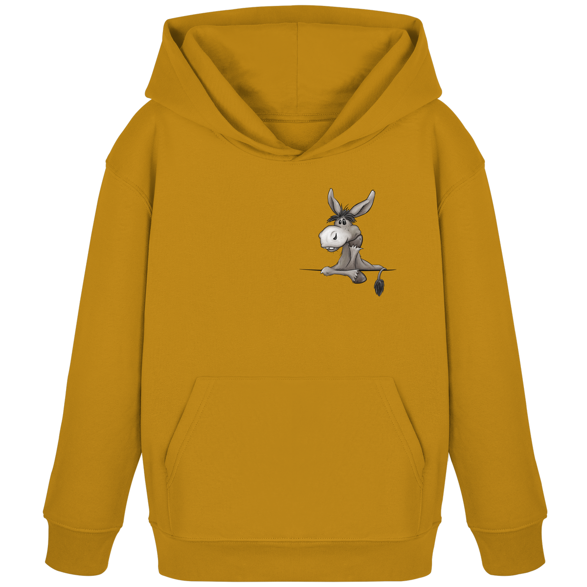 Lustiger lässiger Esel - Kids Organic Hoodie