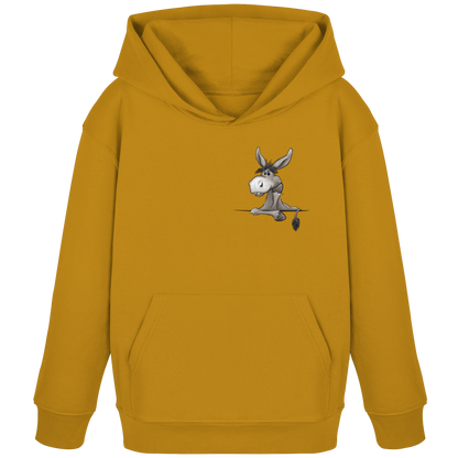 Lustiger lässiger Esel - Kids Organic Hoodie