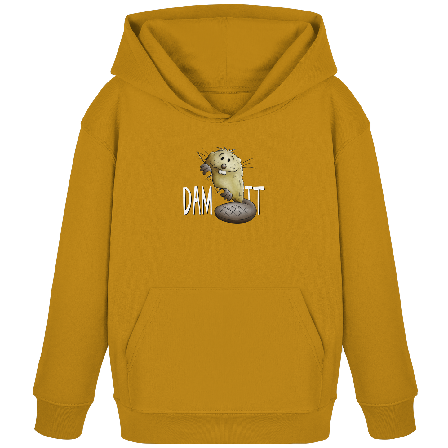 Dam It Verdammt Lustiger Biber - Kids Organic Hoodie