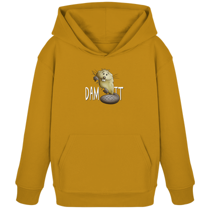 Dam It Verdammt Lustiger Biber - Kids Organic Hoodie