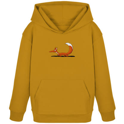 Lässiger cooler Fuchs | Mr. Fox, der Schleicher - Kids Organic Hoodie