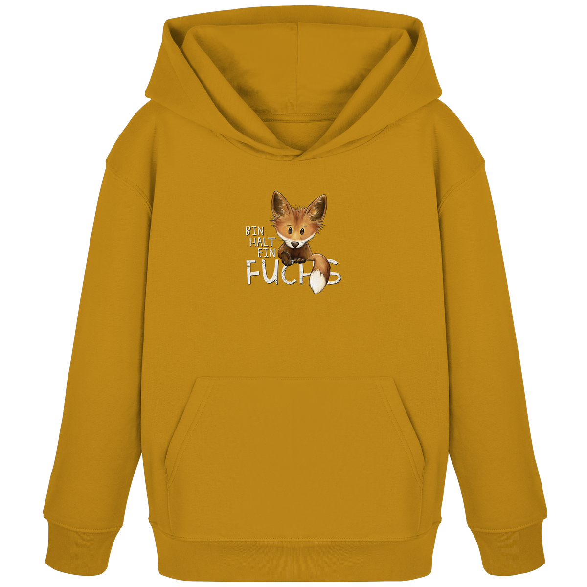 Bin halt ein Fuchs - Kids Organic Hoodie