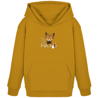 Bin halt ein Fuchs - Kids Organic Hoodie