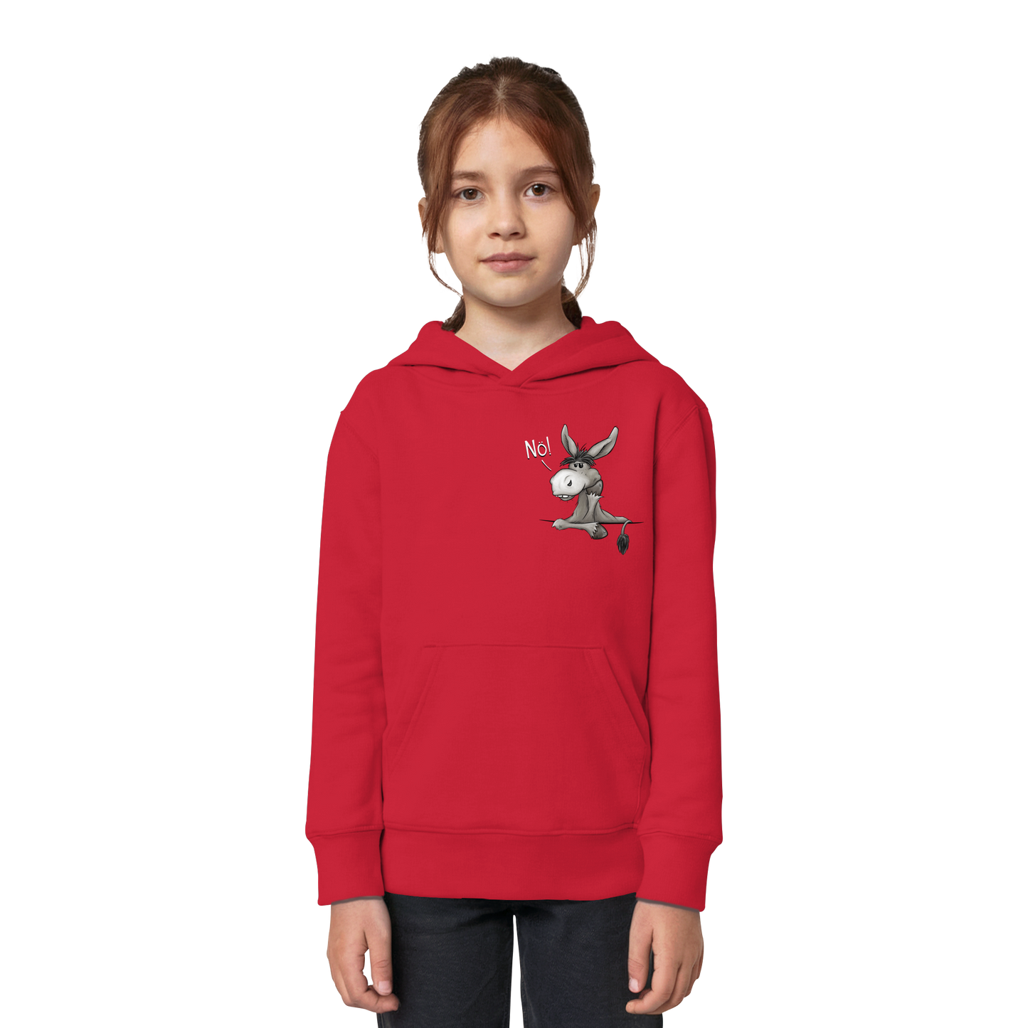 Nö! Störrischer Esel - Kids Organic Hoodie