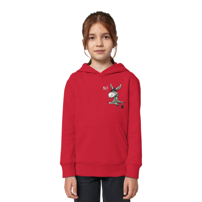 Nö! Störrischer Esel - Kids Organic Hoodie