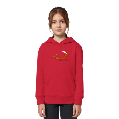 Lässiger cooler Fuchs | Mr. Fox, der Schleicher - Kids Organic Hoodie