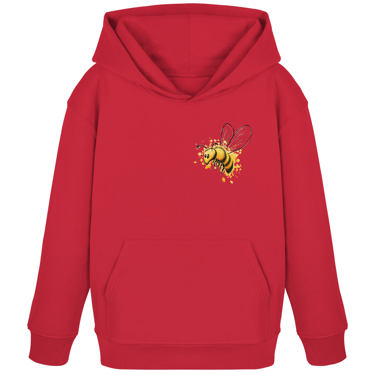 Lässige kleine Honig-Biene - Kids Organic Hoodie