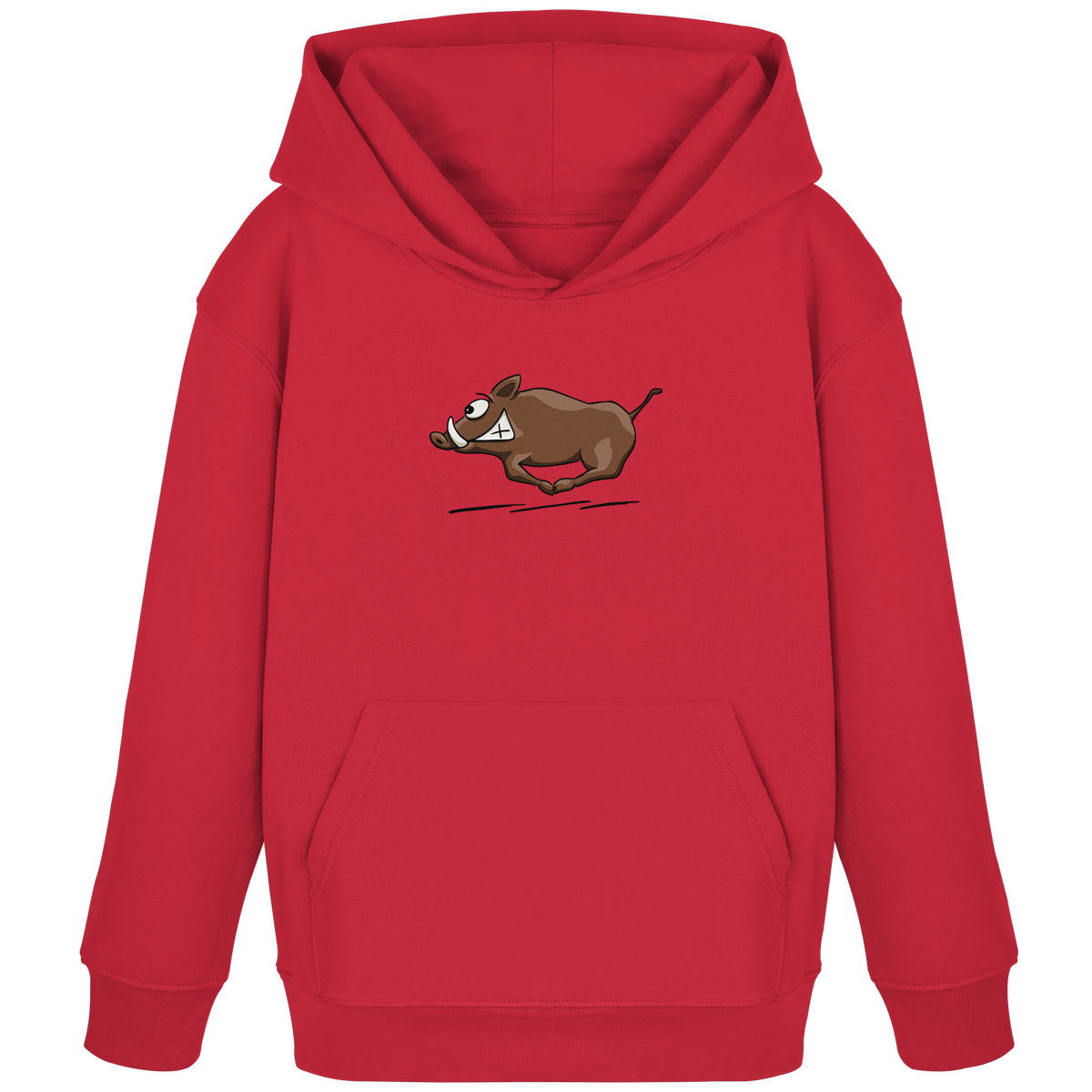 sauwildes Wildschwein | Wildsau  - Kids Organic Hoodie