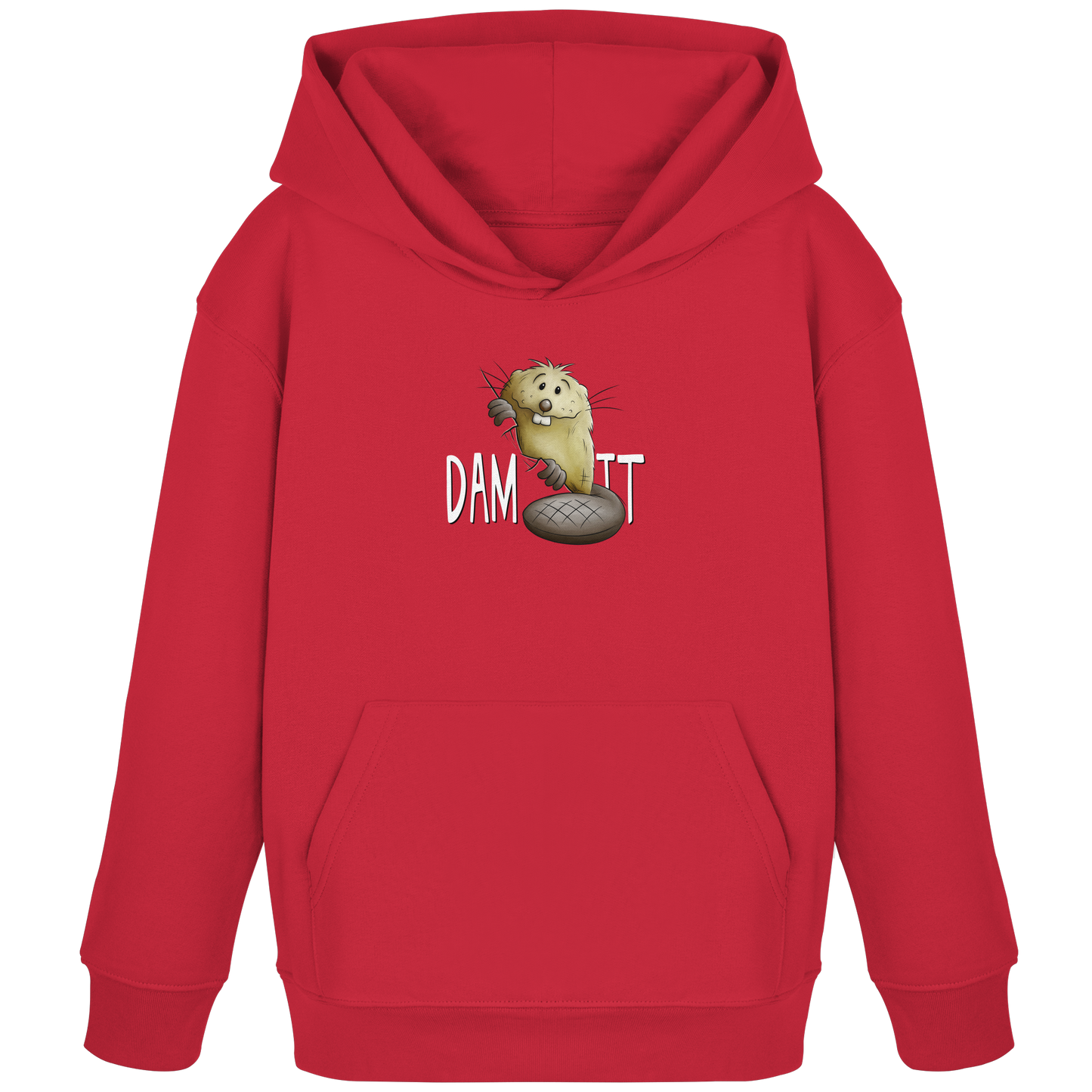 Dam It Verdammt Lustiger Biber - Kids Organic Hoodie