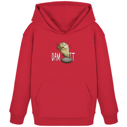 Dam It Verdammt Lustiger Biber - Kids Organic Hoodie